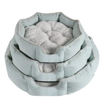

Cute Pet Home Cotton Small Animal Pet House Winter Pineapple Pet Bed House Pets Dog Cat Light Blue K401