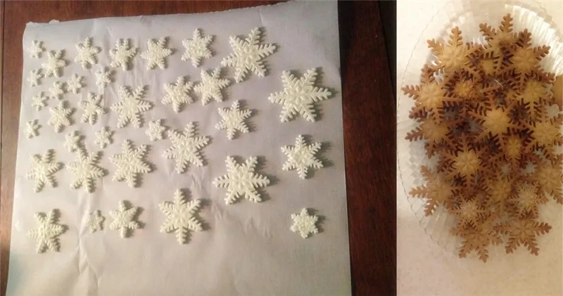 3 шт./компл. Снежинка помадка торт десерт украшения инструменты Sugarcraft плунжерный