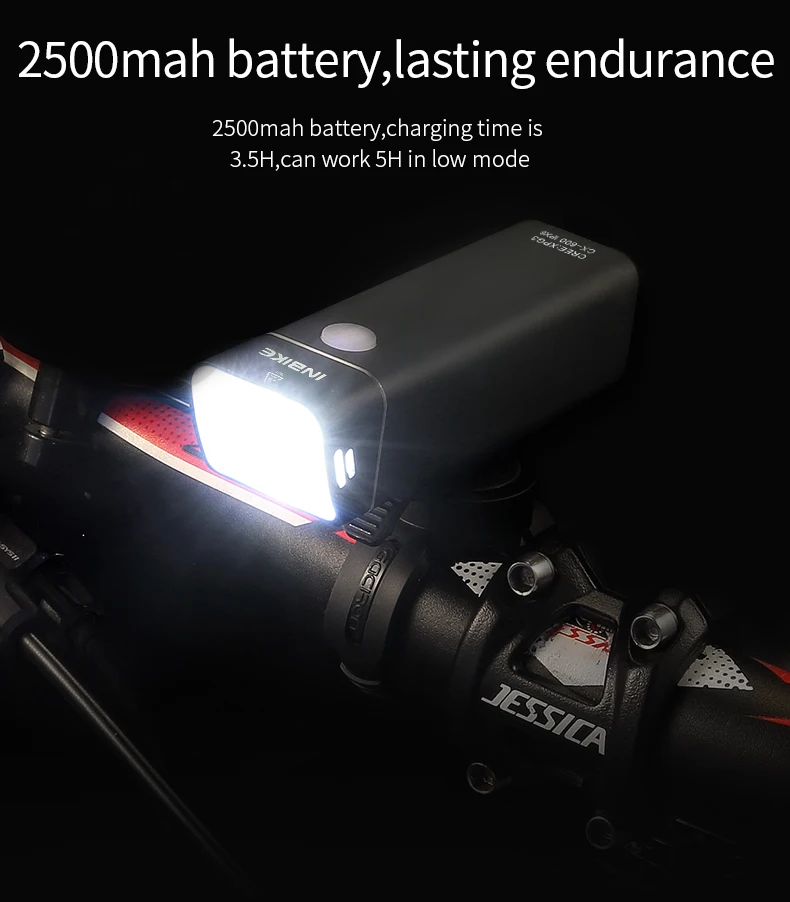 Excellent INBIKE 2019 New Usb Rechargeable Bike Light Front Handlebar Cycling Led Light Flashlight Torch Headlight Bicycle Accessories 10 Excellent INBIKE 2019 New Usb Rechargeable Bike Light Front Handlebar Cycling Led Light Flashlight Torch Headlight Bicycle Accessories 10