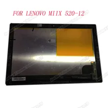 ЖК-дисплей для lenovo Miix 520-12Ikb miix520-12 серии 12," сенсорный ЖК-экран 2 в 1 ЖК-экран ноутбука в сборе