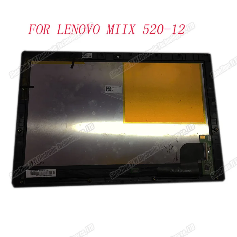 US $128.00 Free shipping lcd display For Lenovo Miix 52012Ikbmiix52012 series 122 Touchscreen Lcd 2 In 1 Notebook lcd screen assembly