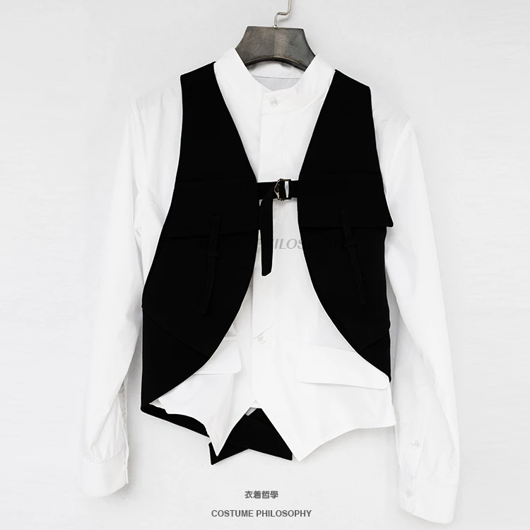 XS 5XL ! 2017 new Men's clothing spring tide stage Korean sleeveless