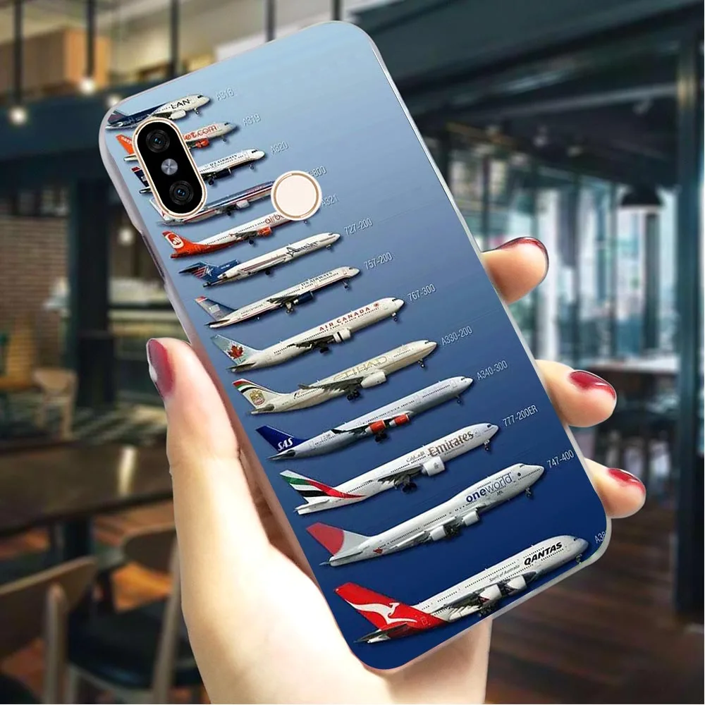 

Plastic Phone Case for Xiaomi Redmi 4A Airplane Sunrise Cover for Redmi 5A Prime Cases 4A 4X 5 Plus 6A Note 5 6 Pro