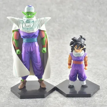 

11-17CM Dragon Ball Son Gohan And Piccolo 2pcs/set Toy PVC Anime Figure Super Saiyan Model Doll Decoration Kids Gift Z21