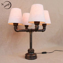8 стилей, винтажный Ретро абажур из черной ткани, настольная лампа для рабочей комнаты, e27 лампа, бра, настольная лампа для спальни, прикроватная мастерская, офис