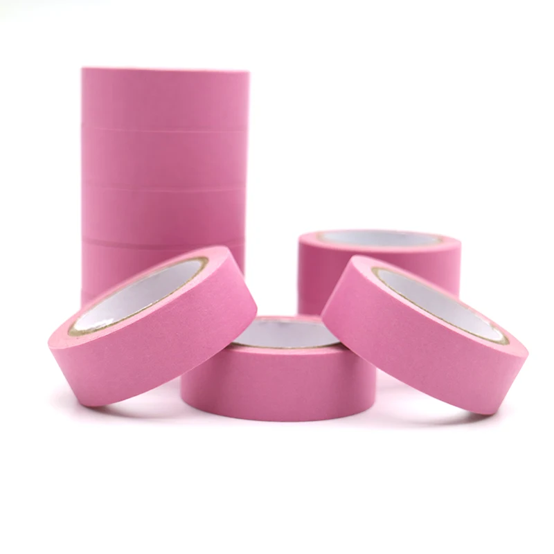 

10m*15mm Refreshing Kawaii Candy Rosy Color Washi Tape Masking Tape Decorative Scrapbooking DIY Office Adhesive Tape 1 PCS