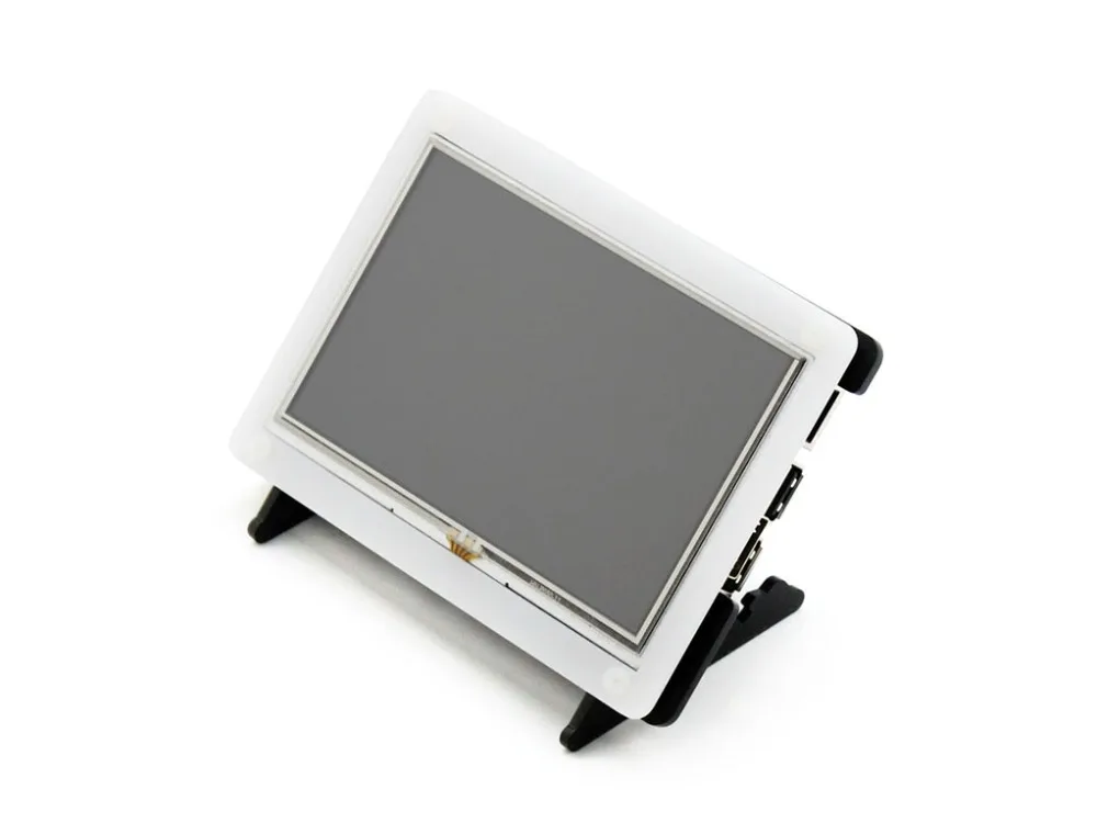 Waveshare двухцветный чехол/крышка для Raspberry Pi 5 дюймовый HDMI LCD (B) сочетает в себе
