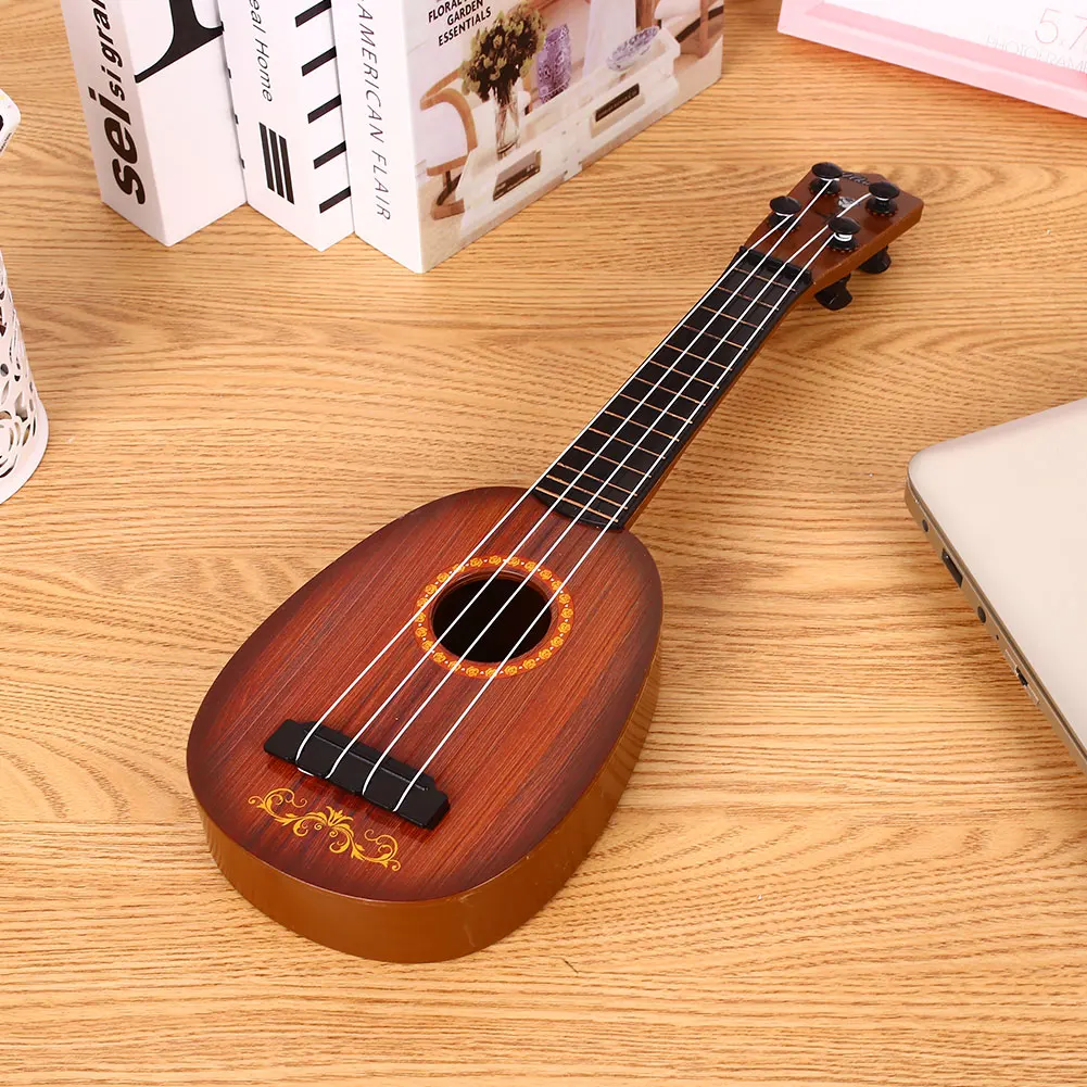 41 см деревянные Ukelele гитарные игрушки Детские 4 струнные акустические Ukelele гитарные ra разработка моделирование Подарочный инструмент