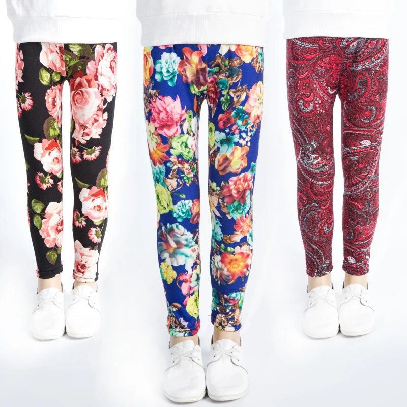 

JOMAKE Baby Leggings for Girls Pants Brand Print Girls Leggings Kids Clothes Robe Enfant Skinny Children Trousers Leggings Girl