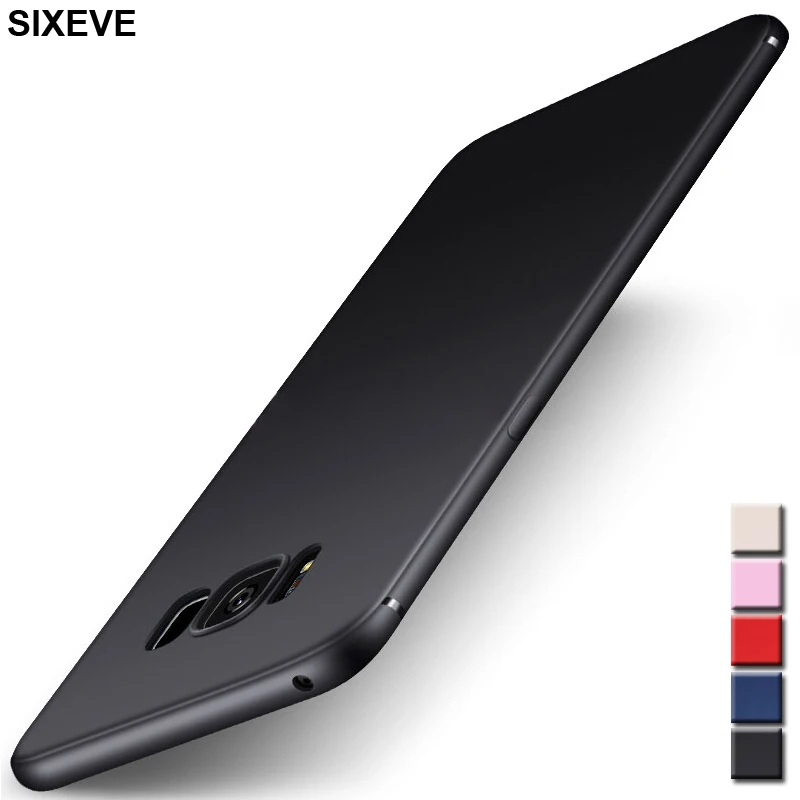 Матовый Силиконовый чехол для Samsung Galaxy S10E S7 S6 Edge S8 S9 S10 Plus M10 M20 M30 Note 10 Pro A10 A30 A40 A50 A60 A70