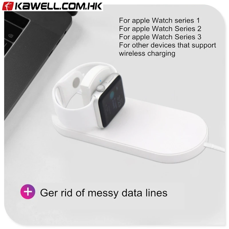 Wireless Charger For iPhone X 8 8 Plus Fast Charge For Apple Watch 3 wireless Charger for Samsung for smart phone