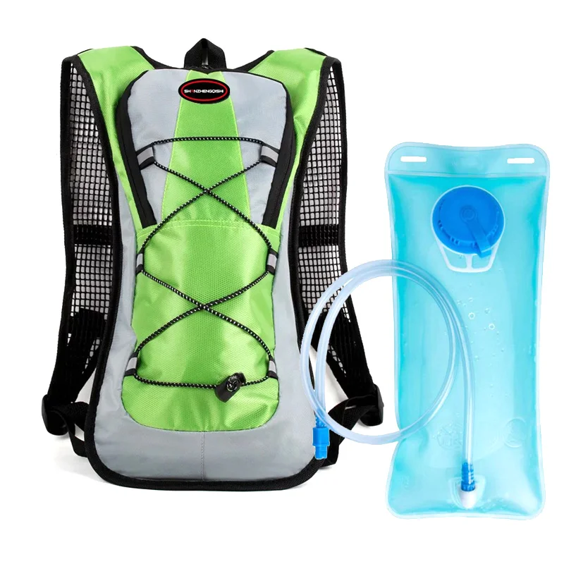 

Sports Hydration Pack Backpack for Hiking Running Cycling with 2-Liter Water Bladder