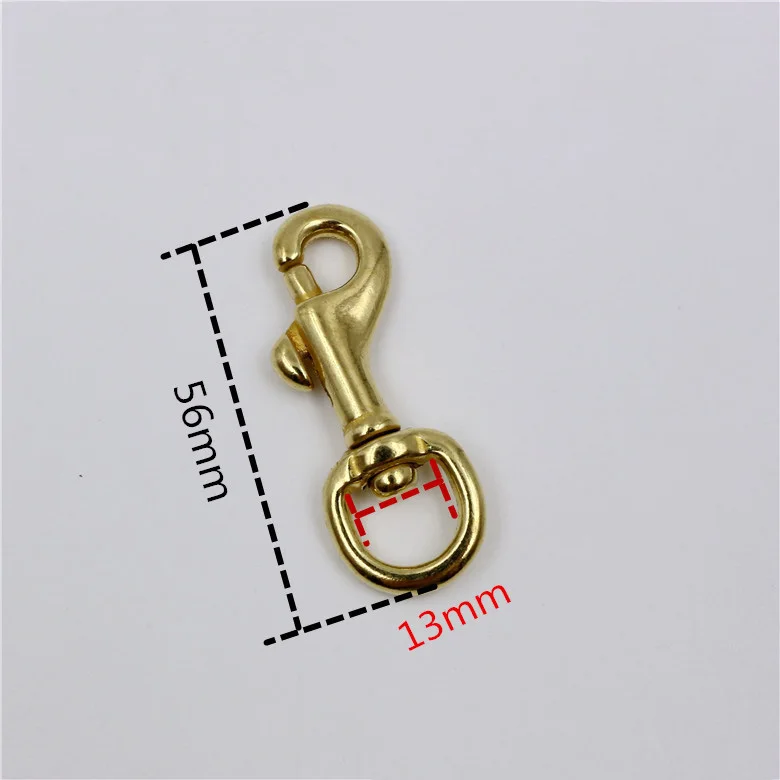 1 шт. Meetee латунная металлическая сумка пристяжной крюк застежка для ...