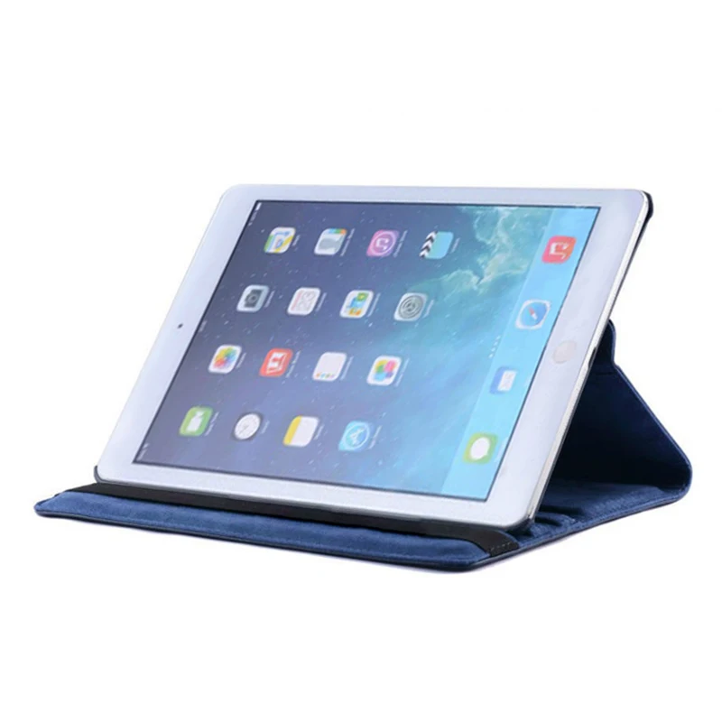 

For Ipad Stand Holder 360 Rotating Case for Ipad Case for Ipad AIR2/ipad6 PU Leather Case Stand Cover for Ipad AIR2/ipad6