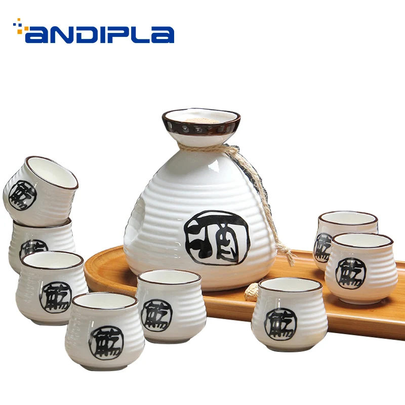 Buy Japanese style Ceramic Porcelain Brief Sake Cup