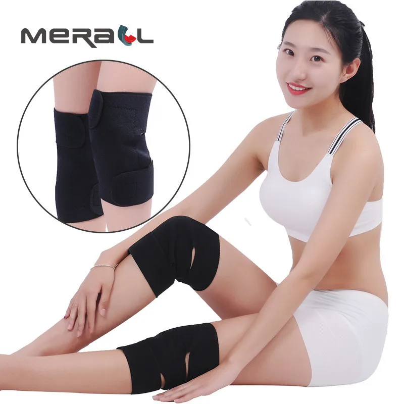 

New Adjustable Knee Brace Support Magnetic Kneepad Prevention Arthritis Joint Pain Bone Care Tourmaline Adhesive Bandage Product