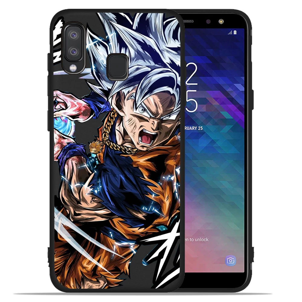 Dragon Ball Супер Saiyan Goku Vegeta Dragon чехол для телефона для samsung Galaxy A50 A20 A30 A40 A10 A70 M10 M20 Etui задняя крышка