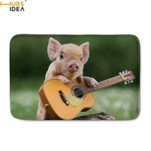 HUGSIDEA Kawaii 3d Животные поросенок печать дверные коврики противоскользящие домашние Входные Коврики 40 см* 60 см коврики для гостиной пол