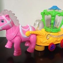 Электронные Домашние животные елочные игрушки четверо детей электрический universal music свет трейлеры Лось принцессы для девочек подарок на день рождения