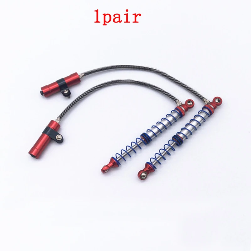 1pair 1/10 Remote Control Simulated Crawler Cars Replacement 110mm Negative Pressure Hydraulic Metal Shock Absorber Damper | Игрушки и