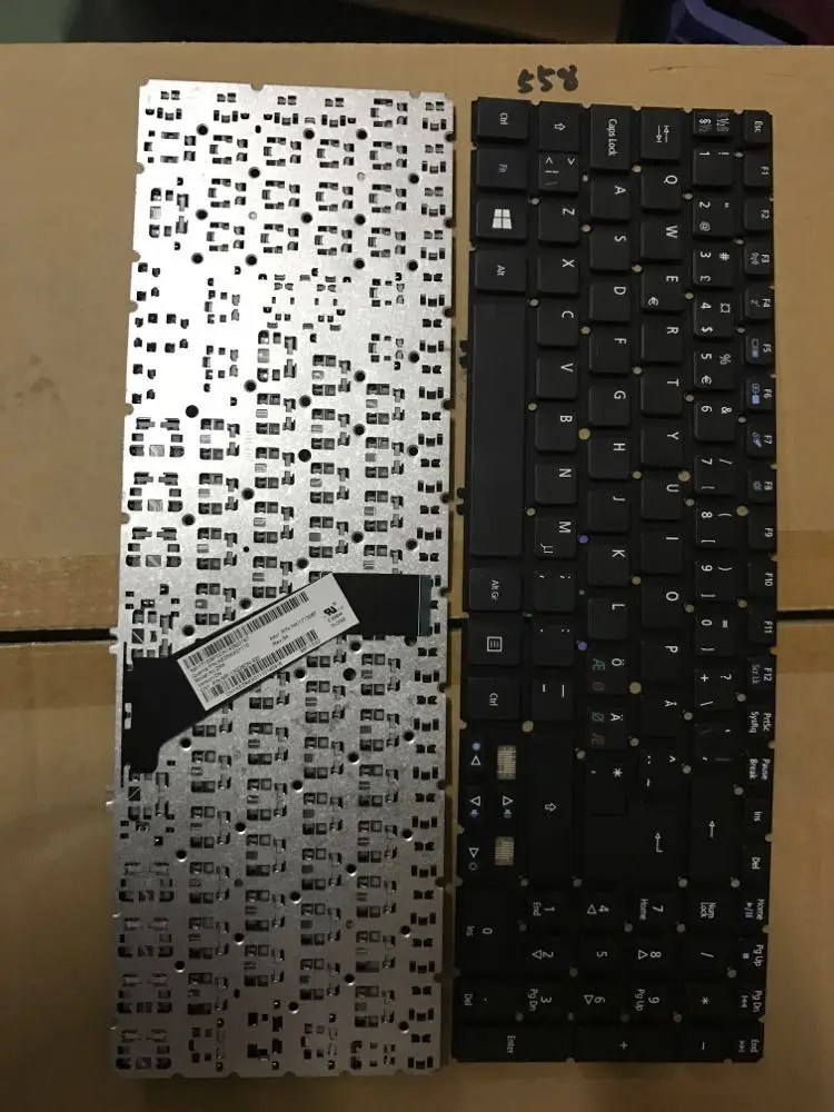 

keyboard for Acer Aspire M3-580 M3-581 M5-582 M5-583 EK-571G Nitro VN7-571 VN7-591 RUSSIAN/SWEDISH/NORWEGIAN/DANISH/FINNISH