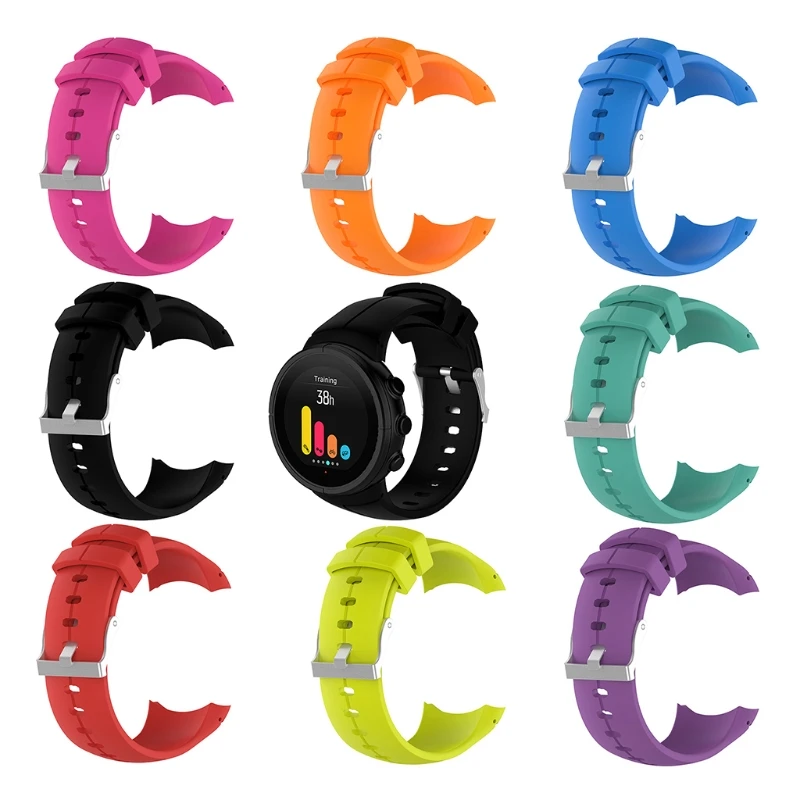 

OOTDTY Silicone Replacement Wrist Band Strap For Suunto Spartan ULTRA Sport Smart Watch