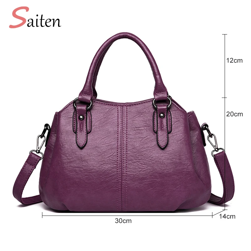

New Mummy Bags Fashion Pattern Shoulder Bags Leather Women's Three compartments Handbags High Quality Messenger Bag For Women