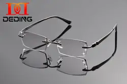 Deding 2016 старинные класс алмаз мода очки оправы мужчины кадров для мужчин и для оптический DD1257