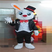 Ohlees одно ухо Банни Маскоты Хэллоуина Рождество вечеринки реквизит костюмы для взрослых мультфильм животных Настроить