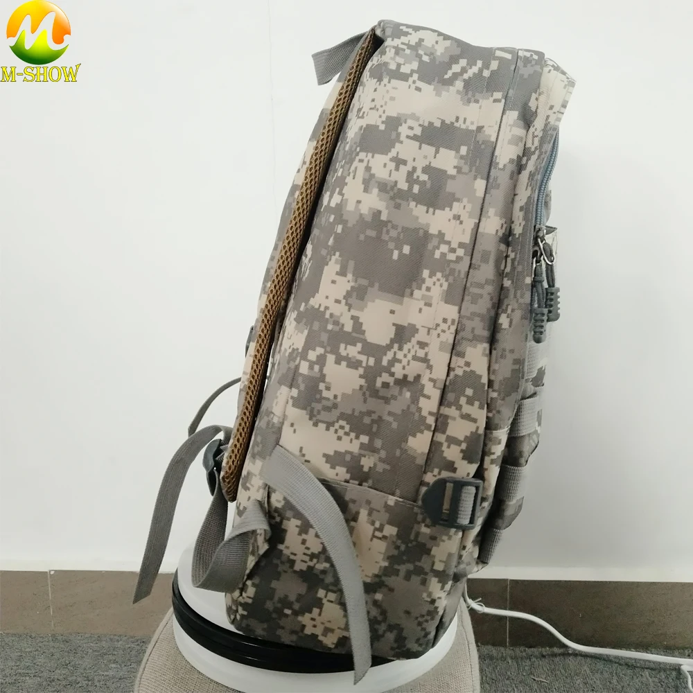  Game PUBG Backpack Playerunknown's Specia Force Knapsack Cosplay Prop Oxford 3 Level Camouflage Wat