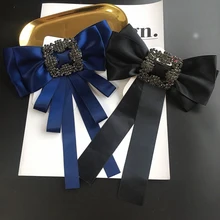 Новинка; ; Летняя женская и мужская мода; Повседневная обувь в стиле ретро с закаленным галстуком-бабочкой; Британский студенческий воротник; очень большая пряжка; черный цвет