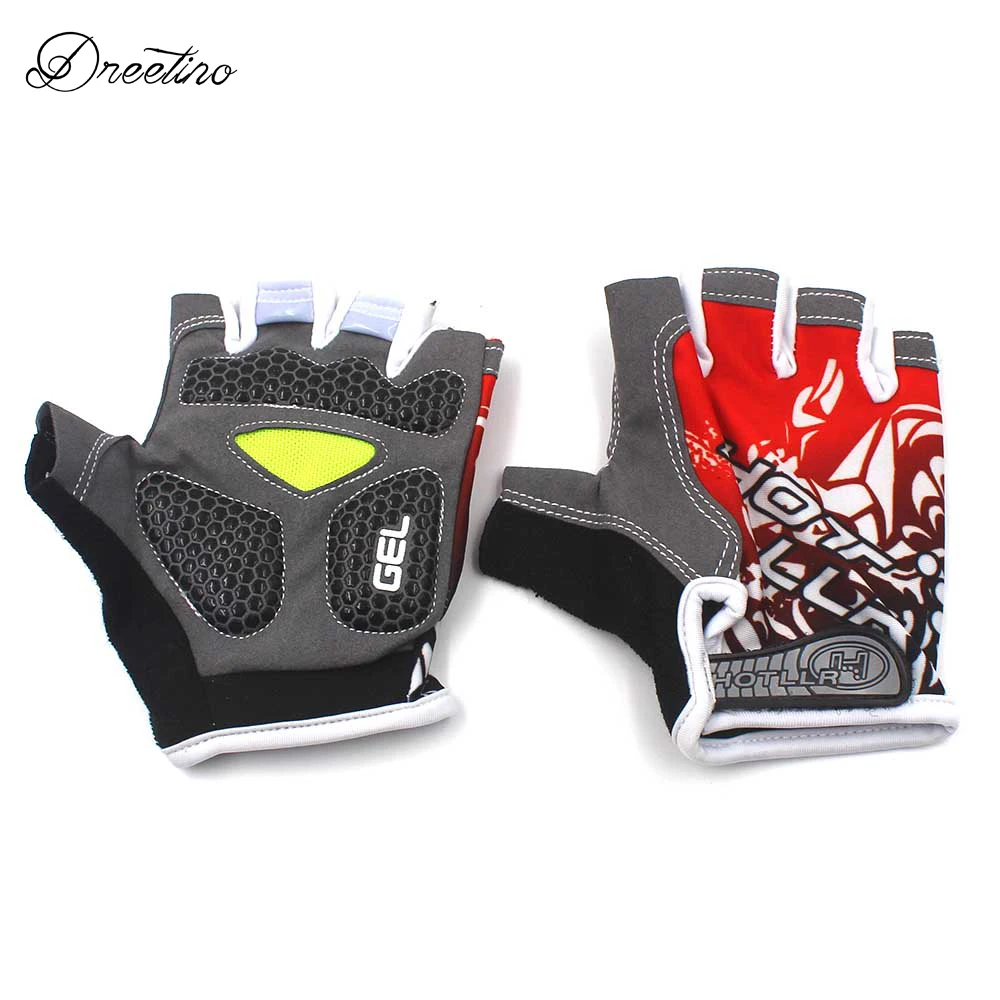 Cycling Glove Half Finger Men Mountain Bike Anti Slip Breathable