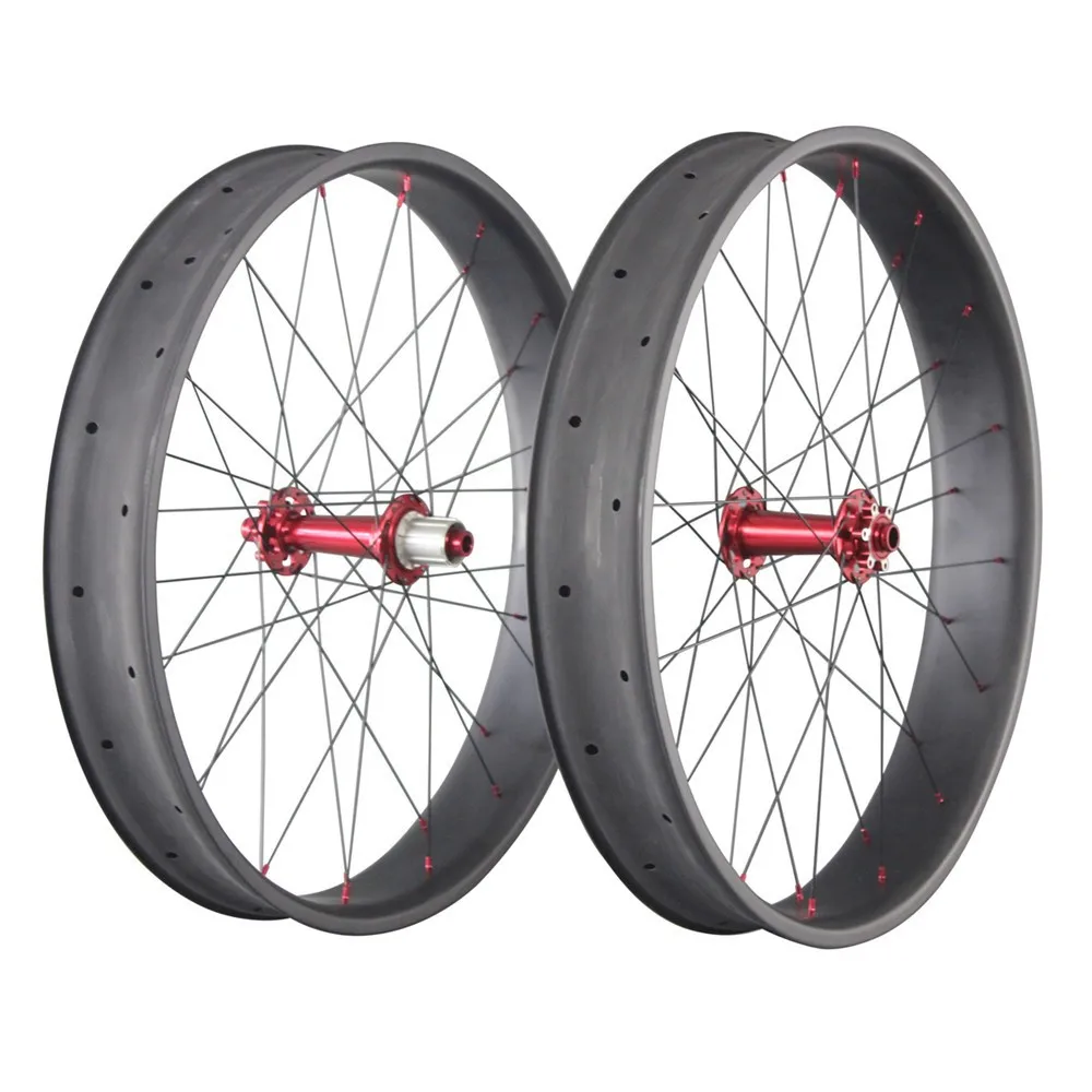 2015 ican 90/65 мм 26er жира велосипед углерода колес 700c полный углерода толстые велосипедные колеса 90 мм снег карбоновое Велосипедное колесо