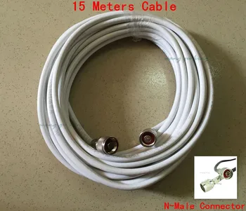 

15 meters Coaxial Cable 75ohm 75-5 with N Male Connector for Signal Booster / Repeater / Amplifier / Antenna / Power Splitter
