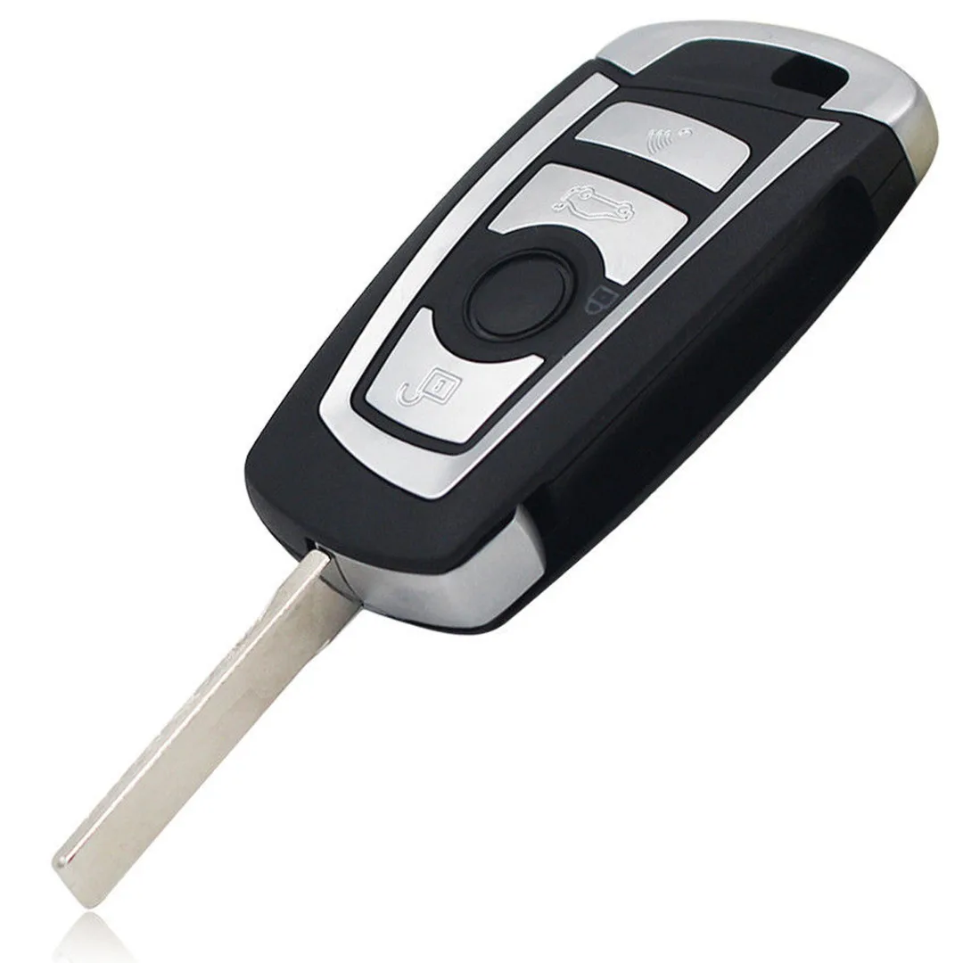 New Arrival 1pc Flip Remote Key Fob 315MHZ For BMW EWS E38 E39 E46 with ID44 Chip HU92