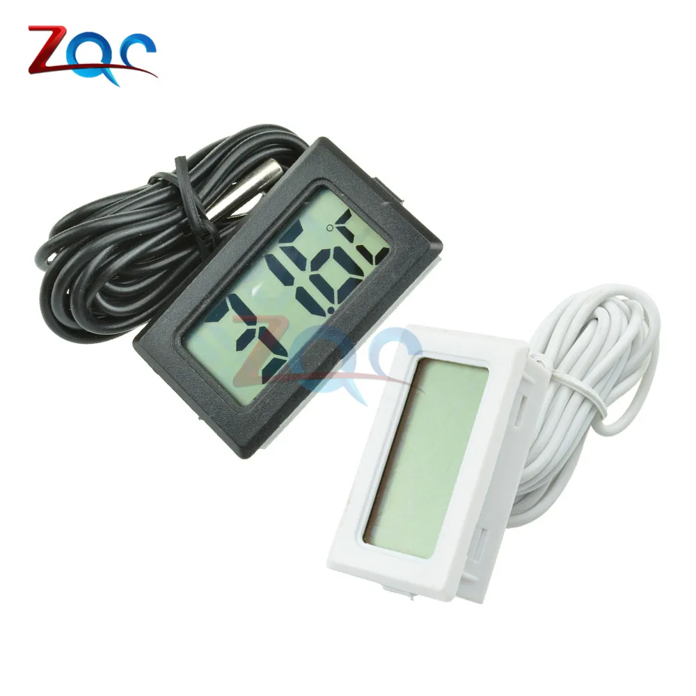 

TPM-10 Digital LCD Thermometer Hygrometer Temperature Sensor Meter Weather Station Diagnostic-tool Thermal Regulator 2m
