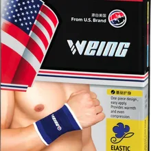 Weing WP010 дышащий защитный шаровой наконечник передачи спортивные запястья сжатие анти-sprain бандаж 10*19*3 см