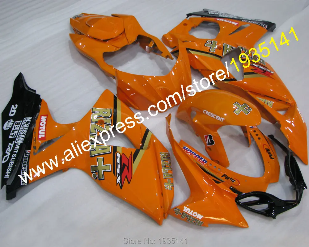 Hot Sales Orange black Moto parts For Suzuki K9 GSXR1000 2009 2014 GSX R1000 09 10