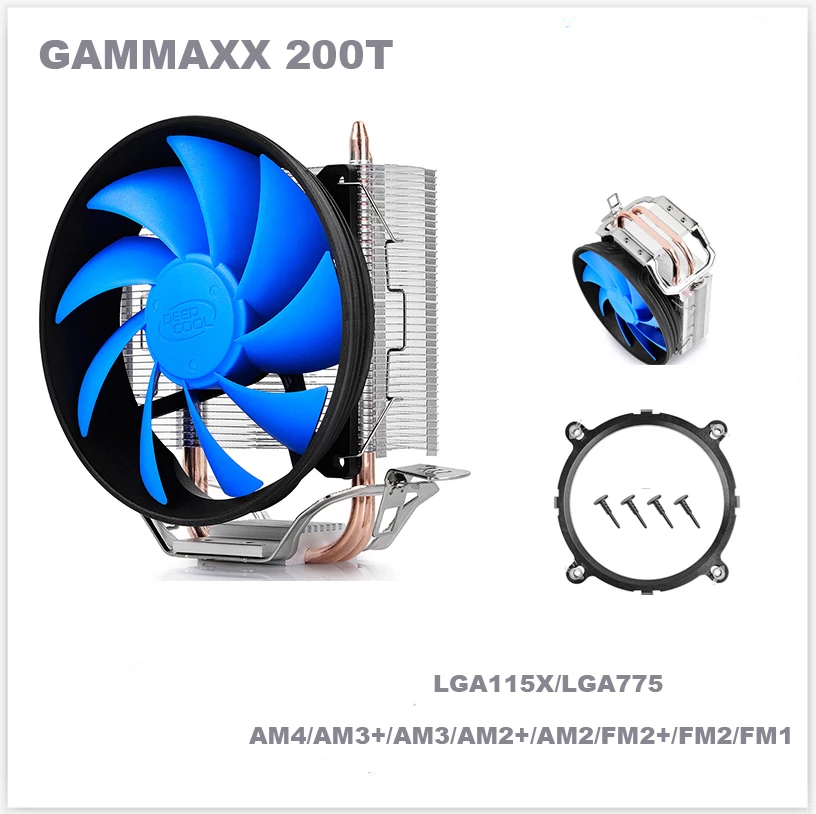 Кулер для процессора Deepcool тепловые трубки с прямым контактом башенная система