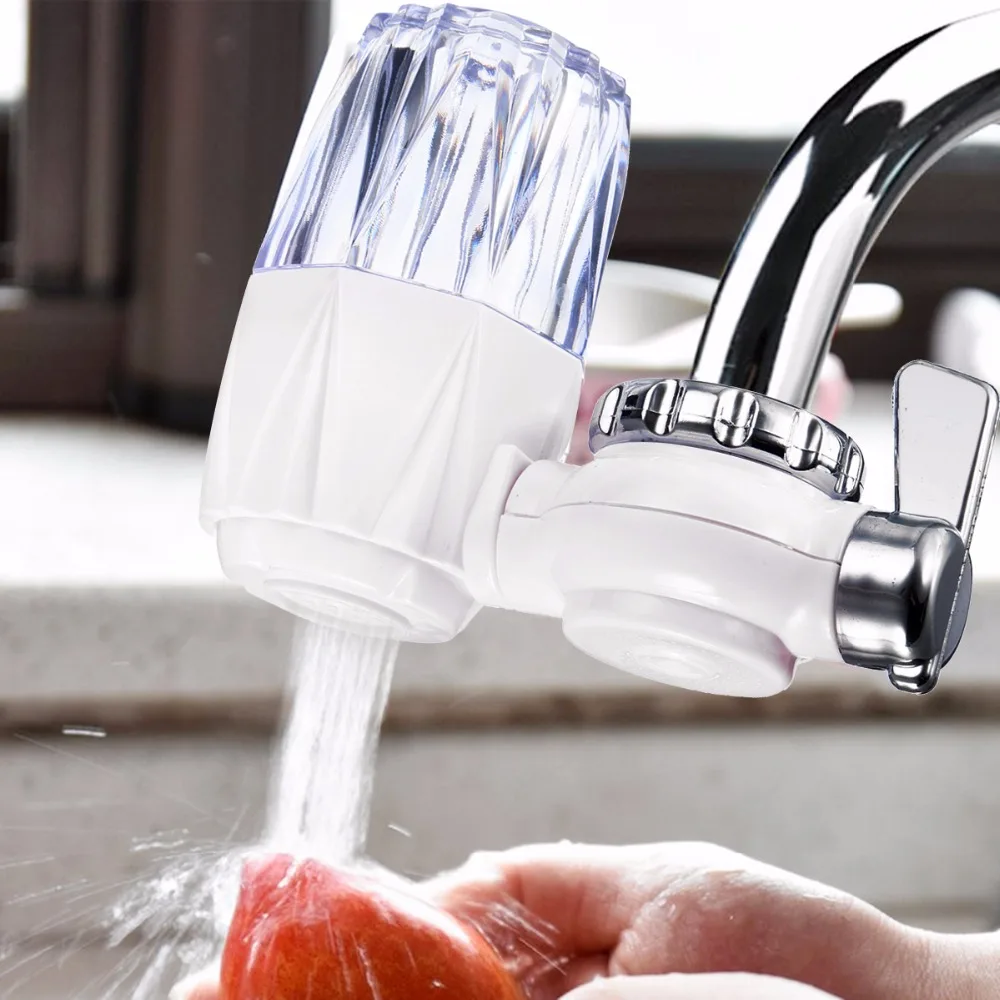 

New Arrival Transparent Faucet Tap Water Filter Home Kitchen Purifier