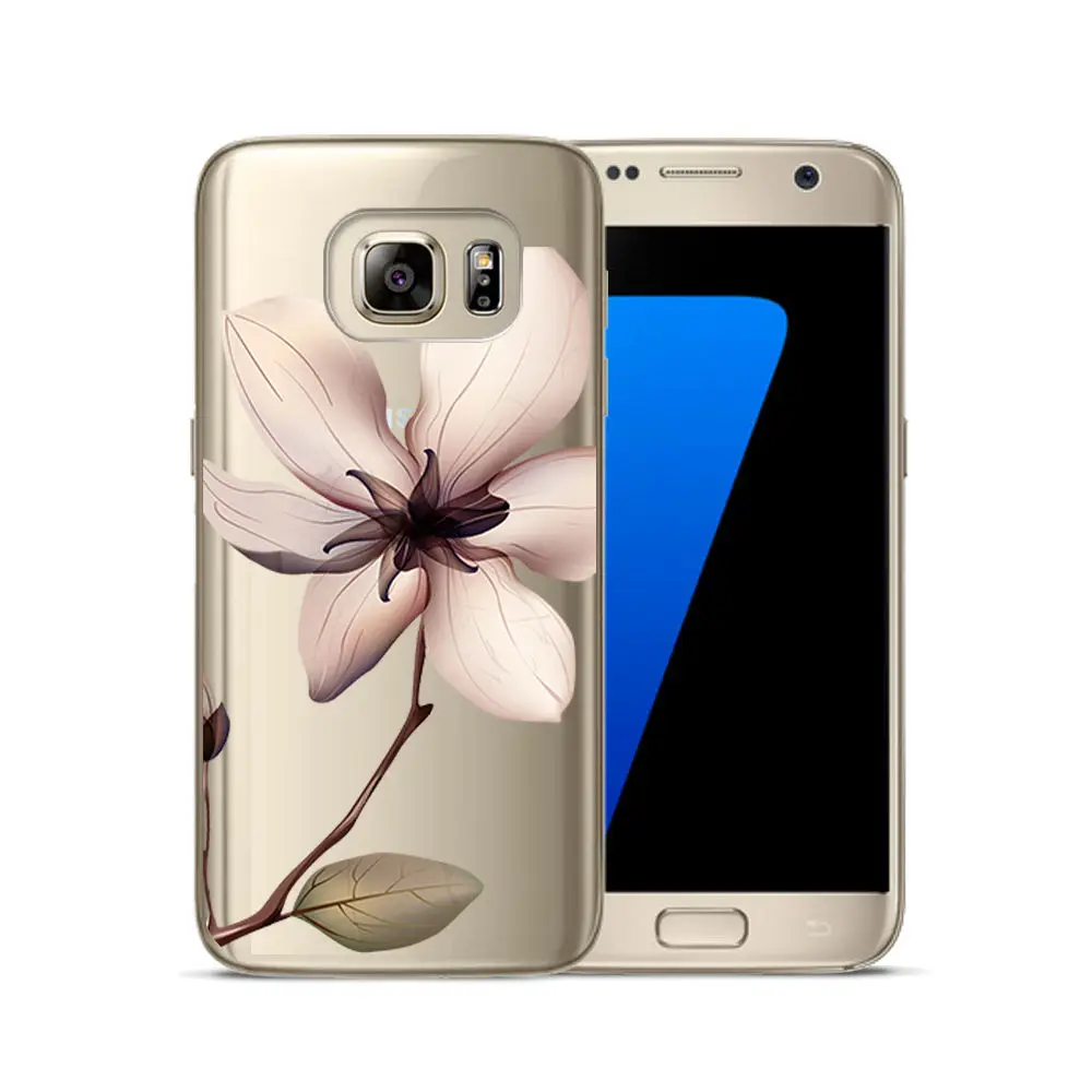 Soft TPU Case FOR Samsung S9 Plus Smart Back Protective Phone Case FOR Samsung S8 Clear painted Case FOR Galax S6 S7 S8 Plus S9 (2)