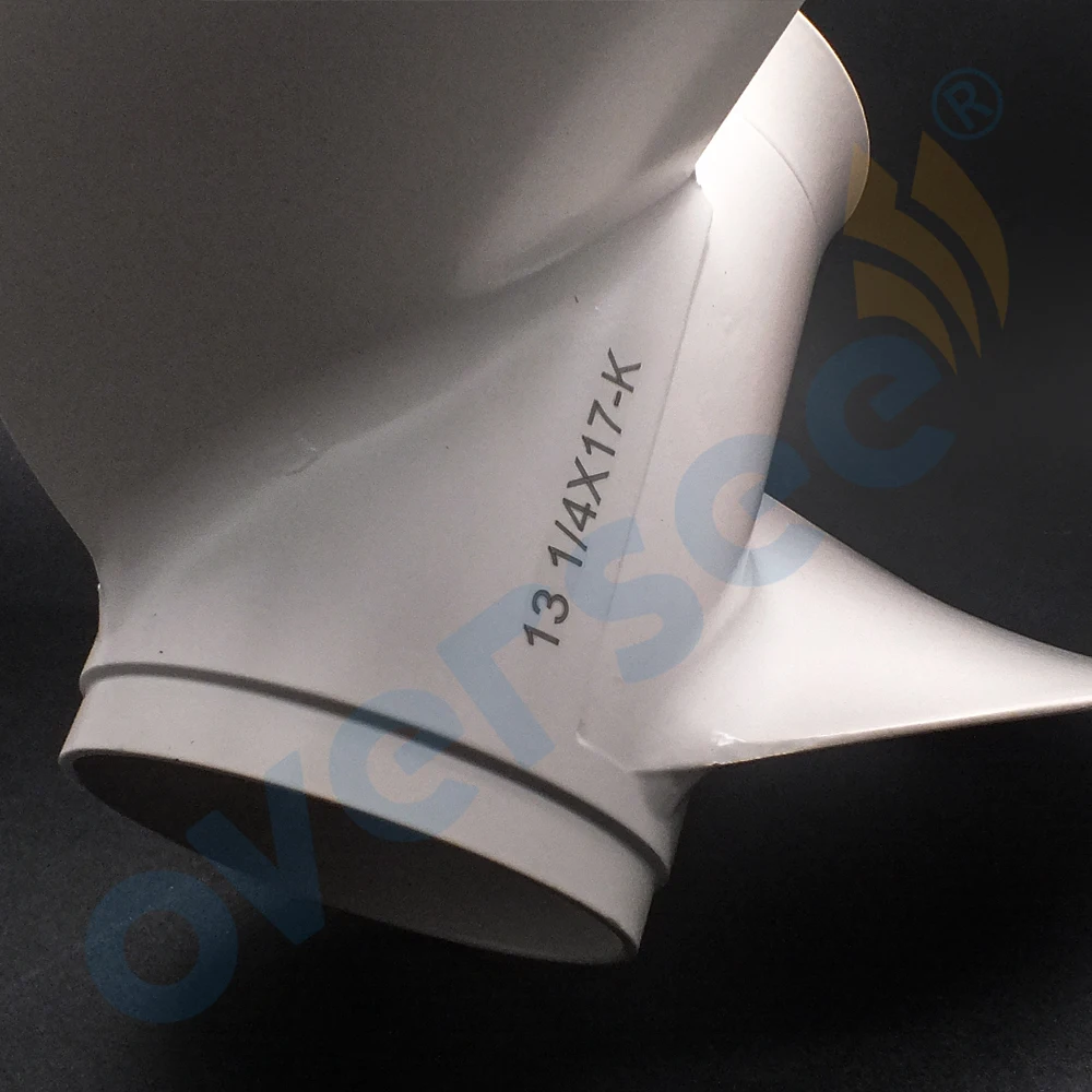OVERSEE Propeller 6E5-45945-01-EL-00 Size 13 1/4x17-K For Yamaha Outboard Motor Motor 75HP 85HP 90HP 115HP 13-1/4x17-K