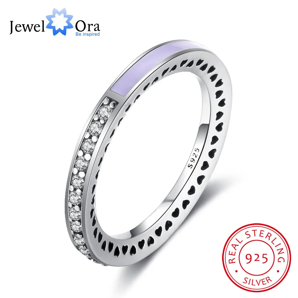 

Vintage Heart Hollow Love Rings Solid 925 Sterling Silver Female Ring For Women Fashion Party Jewelry (JewelOra RI102894)