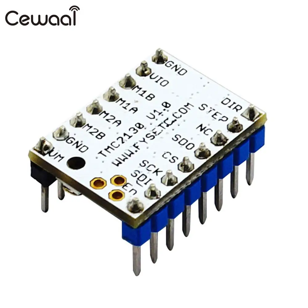 

Ultra-Silent TMC2130 Stepper Motor Driver Module Board 3DP Professional for 3D Printer DIY
