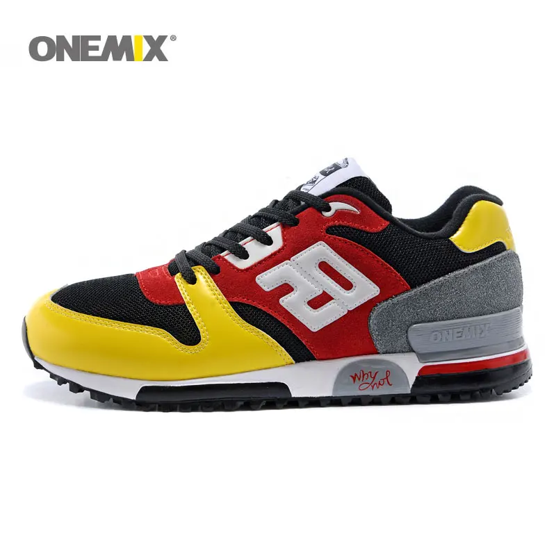 melhor Onemix homens mulheres running shoes leve fresco tênis respirável calçados esportivos para esportes ao ar livre de corrida a pé de trekking