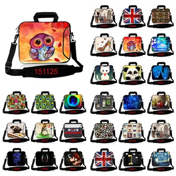 

New Soft Neoprene laptop shoulder bag notebook sleeve case for macbook PC 9.7 10 13 13.3 15 15.6 17 17.3 inch Customizable