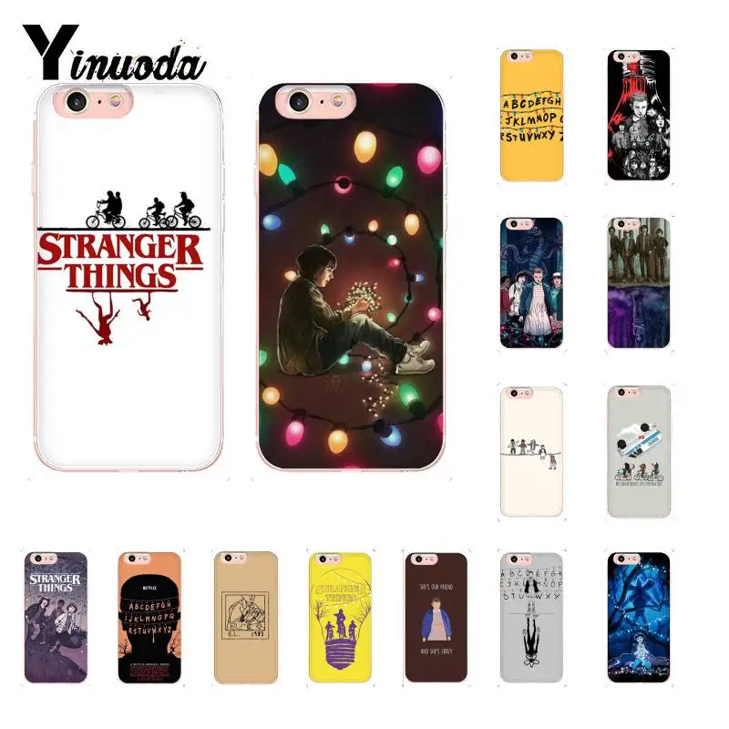 

Yinuoda Stranger Things The Acrobats TPU Soft Silicone Phone Case for iPhone5 5S 6 7 7plus 8 8Plus X XS MAX XR 11 11pro 11promax