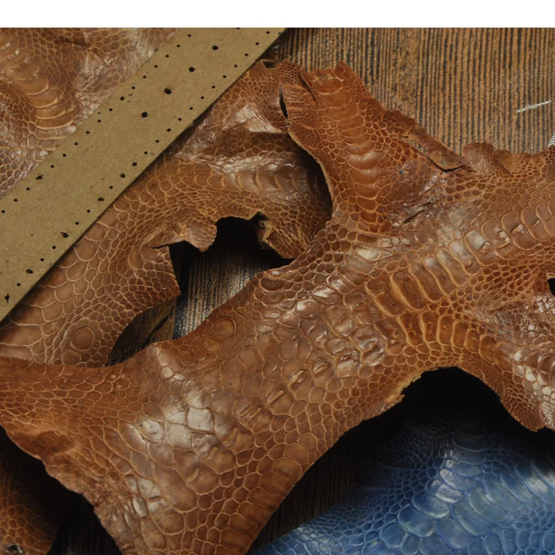 Turkey Claw skin leather piece DIY Leather Craft watch belt hanging craft accessories 0.5mm thickness 1pcs leather material For DIY Leather Craft