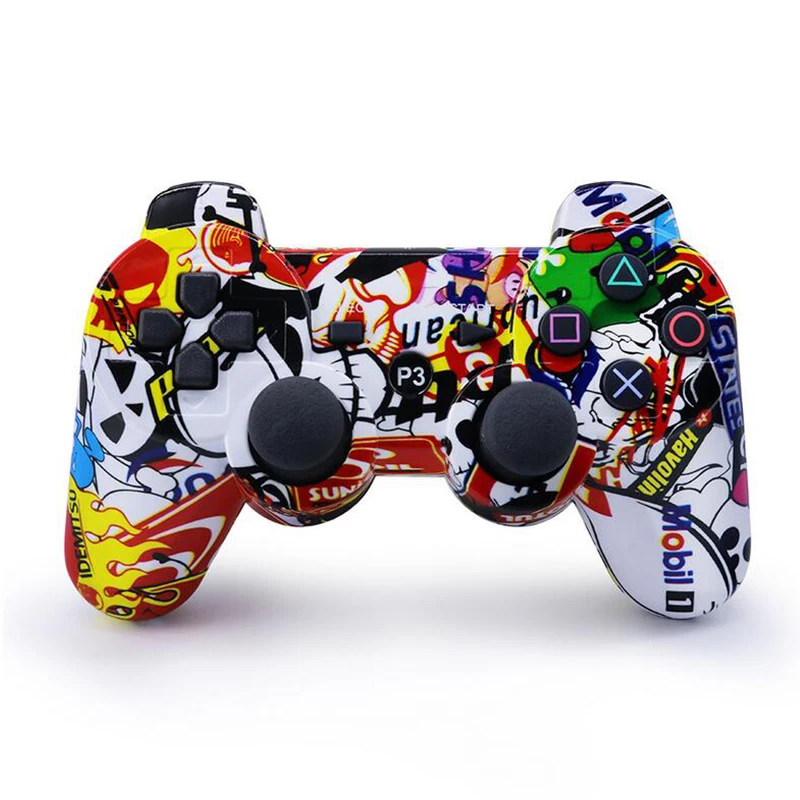 

For PS3 Controller Bluetooth Handle Gamepad Joystick For Sony Playstation 3 PC SIXAXIS Controle Camouflage personality