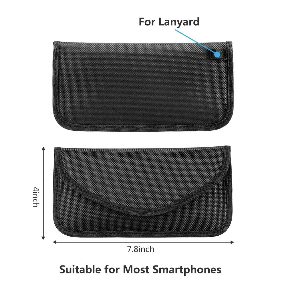 3 Size Signal Blocking Faraday Bag,Anti-Radiation,Anti-Hacking,Tracking, Spying for Cell Phones,GPS, RFID,Car Key FOB,EMF case 3 Size Signal Blocking Faraday Bag,Anti-Radiation,Anti-Hacking,Tracking, Spying for Cell Phones,GPS, RFID,Car Key FOB,EMF case